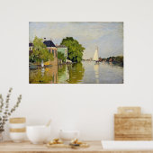 Poster Maisons sur l'Achterzaan - Claude Monet (Cuisine)