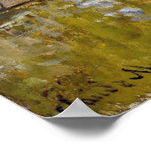 Poster Maisons sur l'Achterzaan - Claude Monet (Coin)