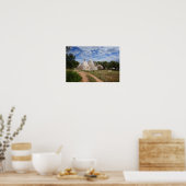 Poster Maisons Trulli dans les Pouilles/Pouilles (Cuisine)