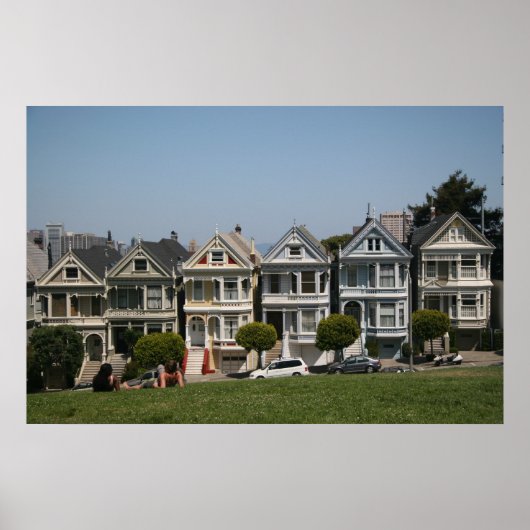 Poster Maisons victoriennes (Devant)