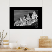 Poster Maisons victoriennes sur Steiner Street, Alamo Car (Cuisine)