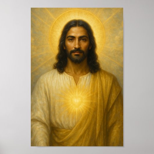 Poster Maître Ascensionné Sananda (Devant)