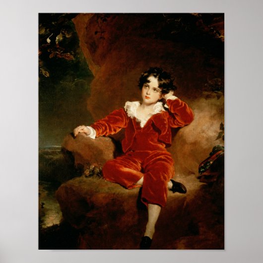 Poster Maître Charles William Lambton, 1825 (Devant)