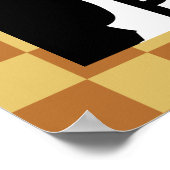 POSTER MAÎTRE CHESS ORIGINAL BY MASANSER (Coin)