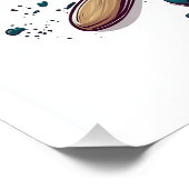 Poster Maître de cuisine Crâne de chef (Coin)