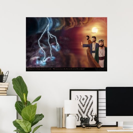 Poster Maître de la mer (Bureau à domicile)