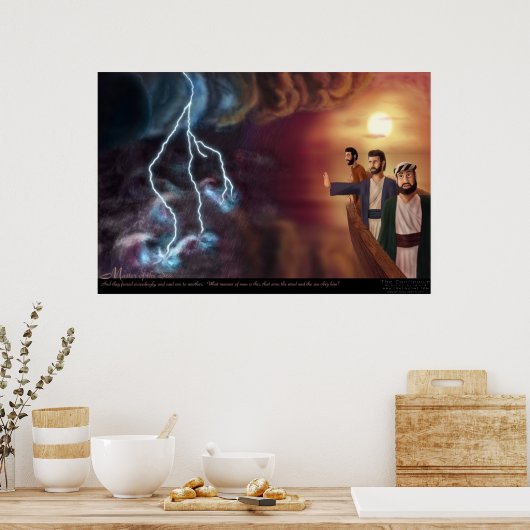 Poster Maître de la mer (Cuisine)