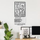 Poster Maitre Pathelin et Guillemette (Bureau à domicile)