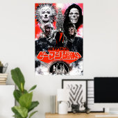 Poster Maîtres de l'Univers japonais variante rouge (Bureau à domicile)