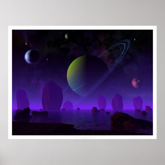 Poster Majesté (Devant)