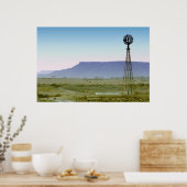 Poster Majesté Blue Mesas (Cuisine)