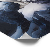 Poster Majesté de la Lune du loup (Coin)