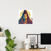 Poster Majesté divine : Lord Shiva (Bureau à domicile)
