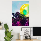 Poster Majesté (gauche) (Bureau à domicile)