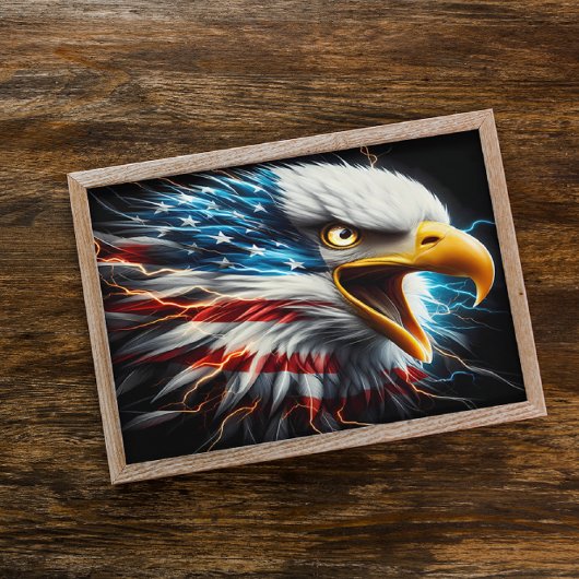 Poster Majesté patriotique