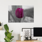 Poster Majesté pourpre (Bureau à domicile)