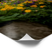 Poster Majestic Blossom Canopy Garden Path (Coin)