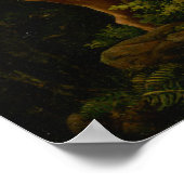 Poster Majestic Buck en Montagne (Coin)