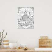 Poster Majestic Dream Palace : Imaginaire complexe (Cuisine)