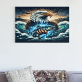 Poster Majestic Eagle Catch