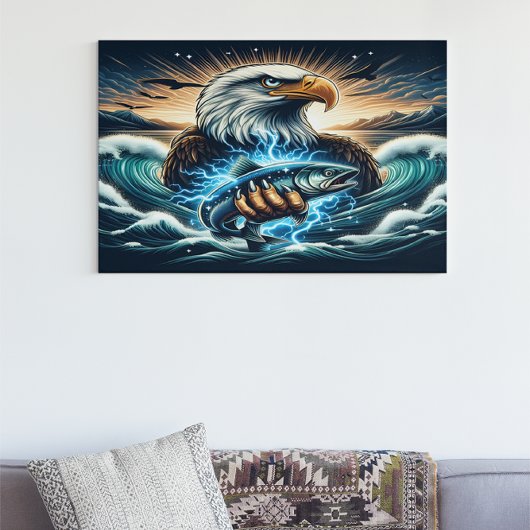 Poster Majestic Eagle Catch