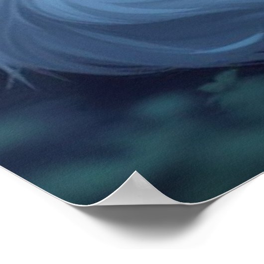 Poster **Majestic Fantasy Cat with Mystical Aura – High F (Coin)