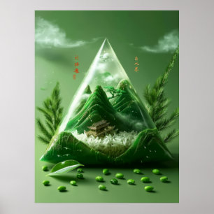 Poster Majestic Mountain Landcape