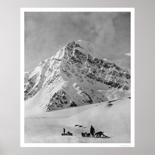 Poster Majestic Mt. McKinley 1908 (Devant)