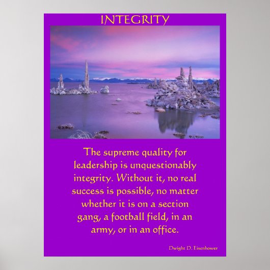 Poster majestic ocean sky view with pointing rock  (Devant)