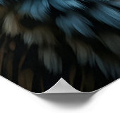 Poster Majestic Owl Portrait Wall Art (Coin)