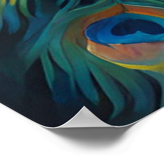 Poster Majestic Peacock (Coin)