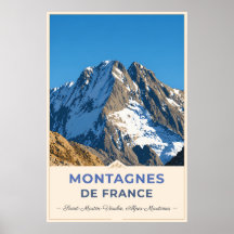 Majestic Peaks of the French Alps