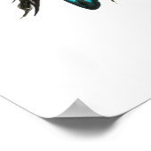 Poster Majestic Pinto Paint Horse par Bihrle (Coin)