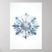 Poster Majestic Snowflake (Devant)