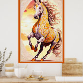 Poster Majestic Stallion, (Cuisine)