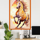 Poster Majestic Stallion, (Bureau à domicile)