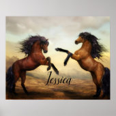 Poster Majestic Stallions (Devant)