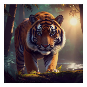 Poster Majestic Tiger
