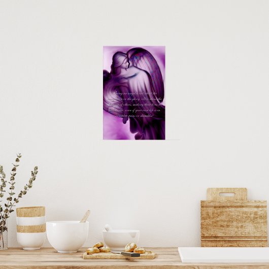 Poster Majestic Violet Angle Avec Dire (Cuisine)