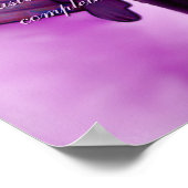 Poster Majestic Violet Angle Avec Dire (Coin)