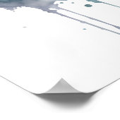 Poster Majestic Wanderer - Aquarelle (Coin)