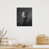 Poster Major général Edmund Pendleton Gaines (1777-1849) (Cuisine)