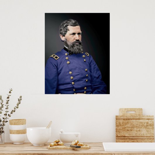 Poster Major-général Oliver Howard (Cuisine)