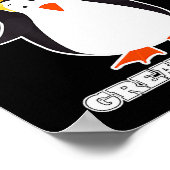 Poster Make Christmas Great Again Cute Penguin Holiday Tr (Coin)