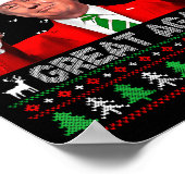 Poster Make Christmas Great Again Xmas Funny Pajamas Ugly (Coin)