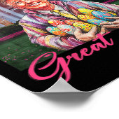 Poster Make Easter Great Again Funny Trump Bunny Spring H (Coin)