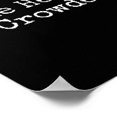 Poster Make Heaven Crowded Cross - Minimalist Christian R (Coin)