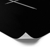 Poster Make Heaven Crowded Cross Minimalist Christian Rel (Coin)