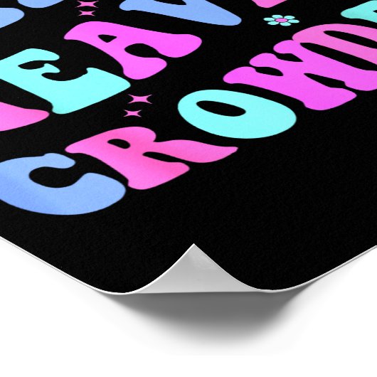 Poster Make Heaven Crowded Cute Christian Teen Girl Jesus (Coin)