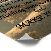 Poster Make It Count (Coin)